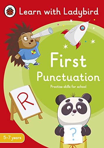 First Punctuation: A Learn with Ladybird Activity Book 5-7 years: Ideal for home learning (KS1) von Ladybird